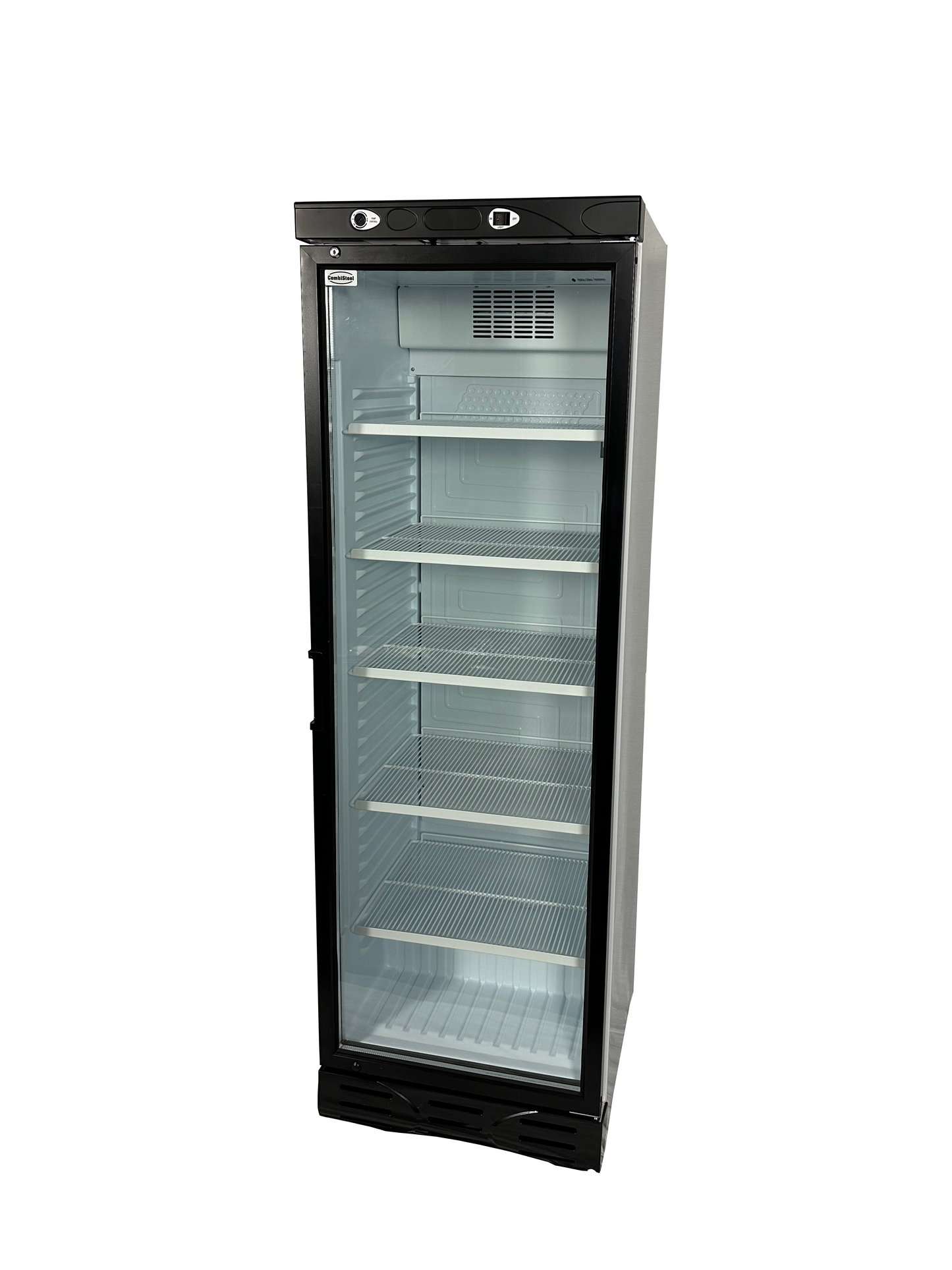 CombiSteel KÜHLSCHRANK 1 GLASTÜR 382L