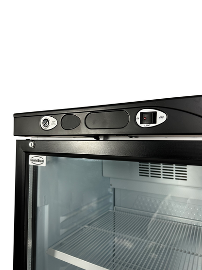 CombiSteel KÜHLSCHRANK 1 GLASTÜR 382L