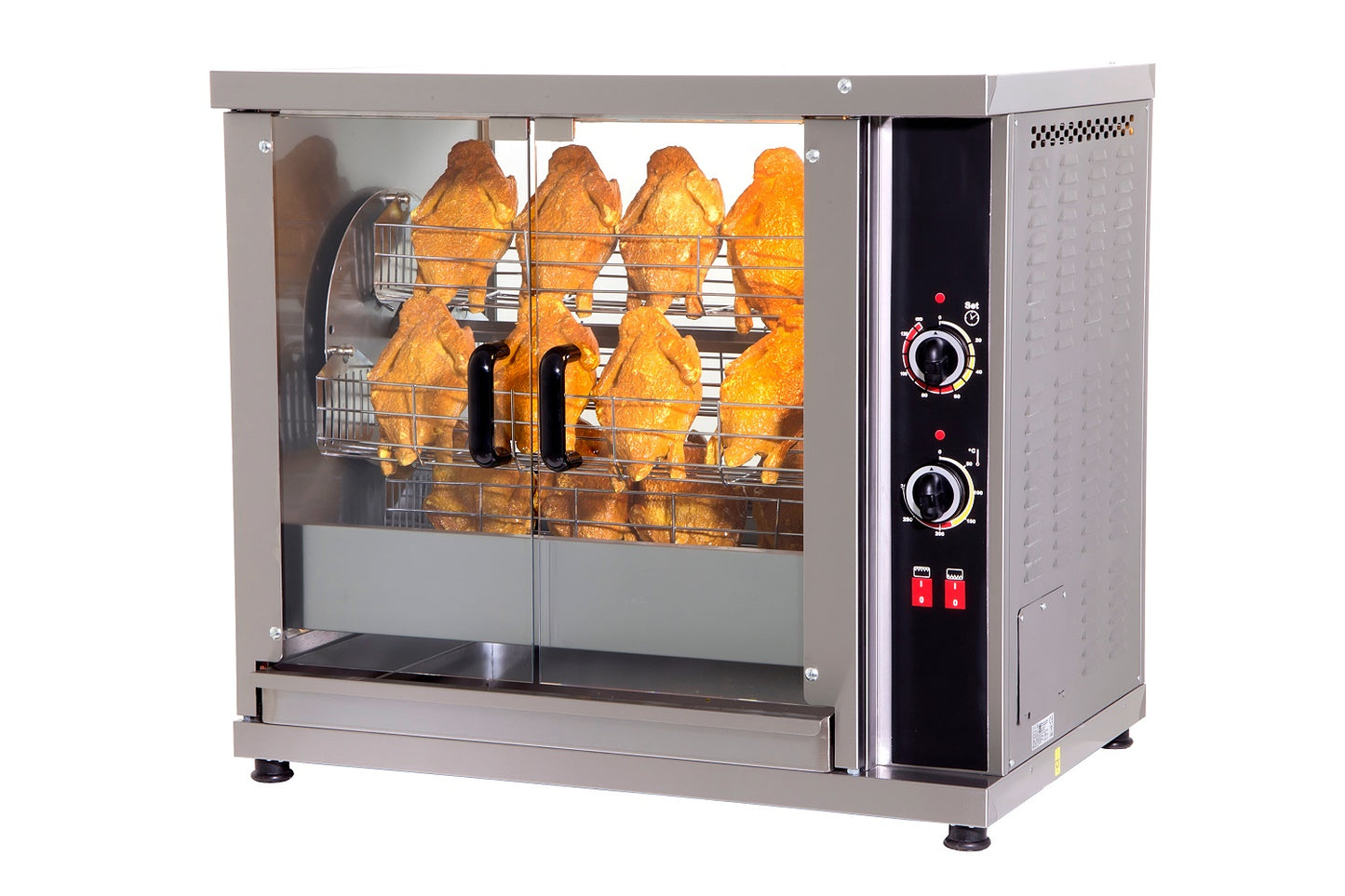CombiSteel HÄHNCHENGRILL ELEKTRO 4 KORBE