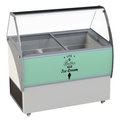 CombiSteel SPEISEISVITRINE BALI 9X5 LTR