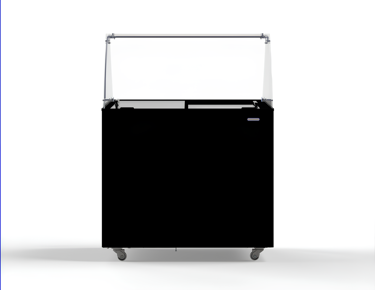 CombiSteel SPEISEISVITRINE CORSICA SCHWARZ 6X5 LT