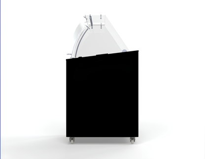 CombiSteel SPEISEISVITRINE CORSICA SCHWARZ 6X5 LT