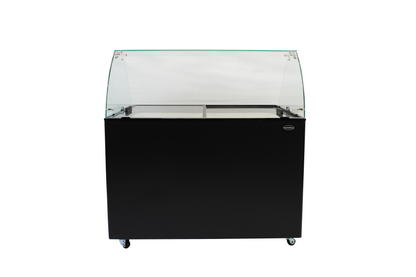 CombiSteel SPEISEISVITRINE JAVA SCHWARZ 8x5 LTR