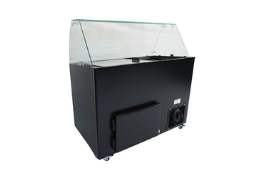 CombiSteel SPEISEISVITRINE JAVA SCHWARZ 8x5 LTR