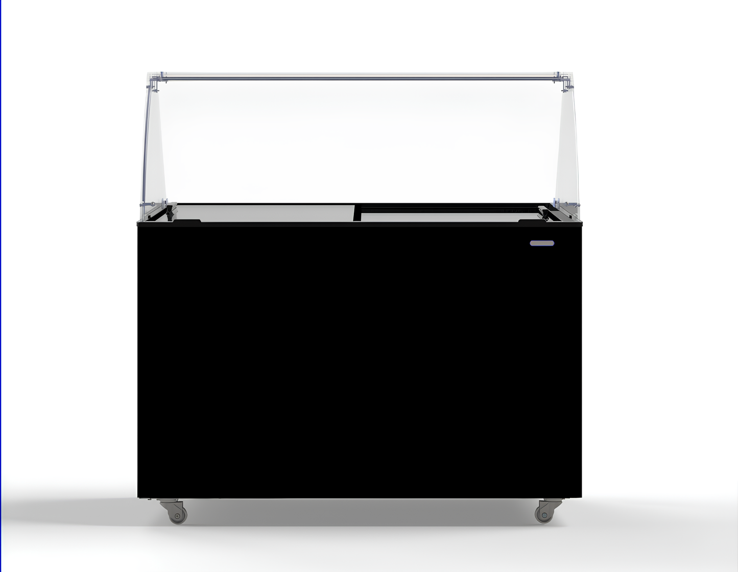 CombiSteel SPEISEISVITRINE JAVA SCHWARZ 8x5 LTR