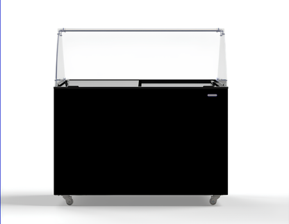CombiSteel SPEISEISVITRINE JAVA SCHWARZ 8x5 LTR