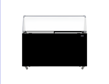CombiSteel SPEISEISVITRINE TENERIFE SCHWARZ 10X5 LTR