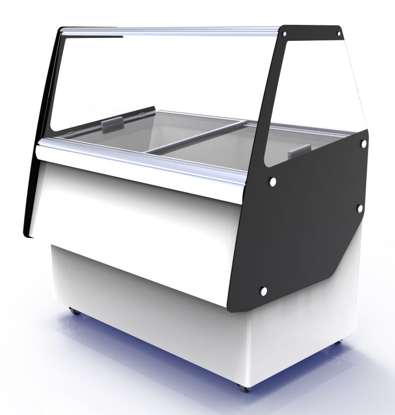 CombiSteel SPEISEISVITRINE IBIZA 8X5 LTR