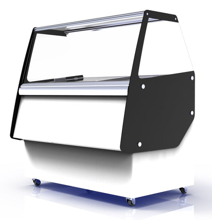 CombiSteel SPEISEISVITRINE CUBA 13X5 LTR