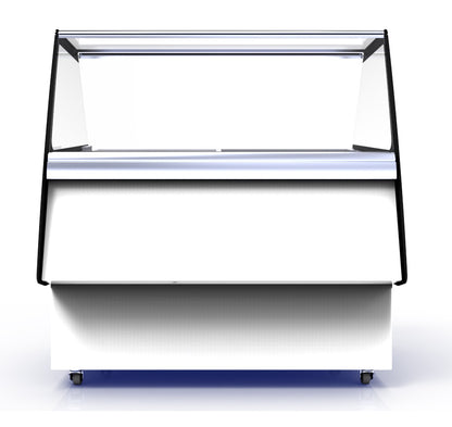CombiSteel SPEISEISVITRINE CUBA 13X5 LTR