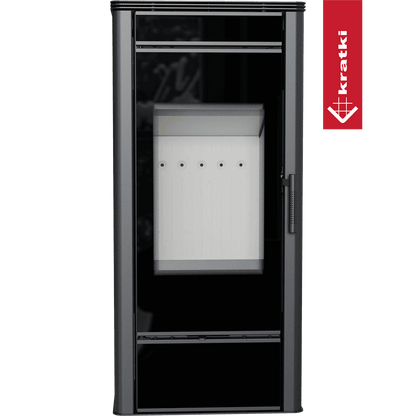 Kratki Kaminofen aus stahl KRATKI TITAN GLASS Ø 150 11 kW