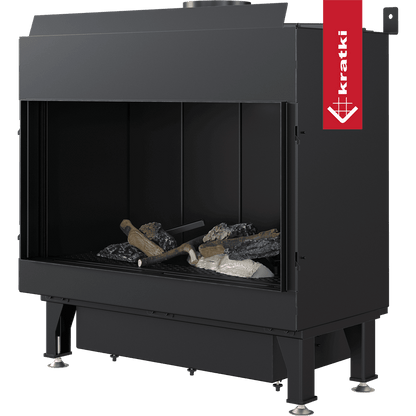 Kratki Gaskamin KRATKI LEO 70 Vorderseite Propan Butan ? 100/150 6,1 kW manuelle Steuerung