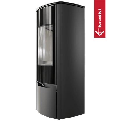 Kratki Kaminofen aus Stahl KRATKI ENYO-R Ø 150 8 kW