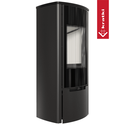 Kratki Kaminofen aus Stahl KRATKI ENYO-R Ø 150 8 kW