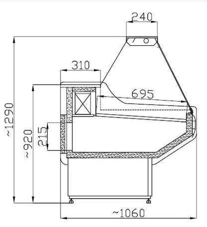 CombiSteel KÜHLVITRINE OWEN 2.0
