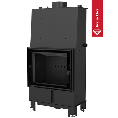 Kratki Wasserführender Kamineinsatz KRATKI LUCY 16 kW Ø 200 schwarz Verkleidung