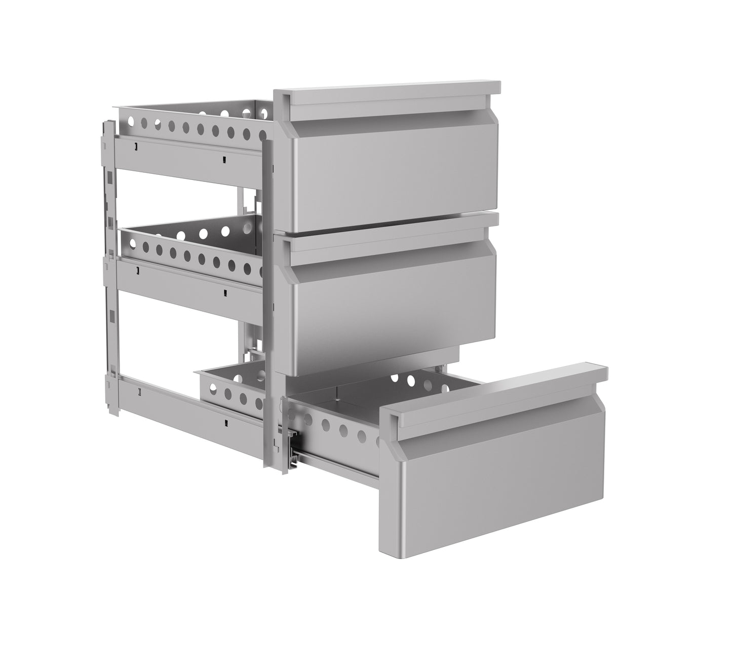 CombiSteel SCHUBLADENBLOCK 1/3 MONOBLOCK SOFT CLOSING