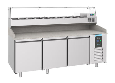 CombiSteel PIZZATISCH MIT 3 TÜREN