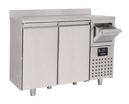 CombiSteel 600 KÜHLTISCH 2 TÜREN  MIT SCHUBLADE FÜR KAFFEE