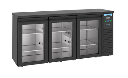 CombiSteel BARKÜHLER SCHWARZ 3 GLASTÜREN