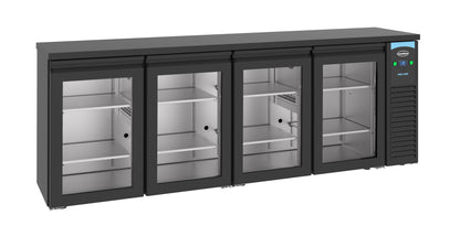 CombiSteel BARKÜHLER SCHWARZ 4 GLASTÜREN