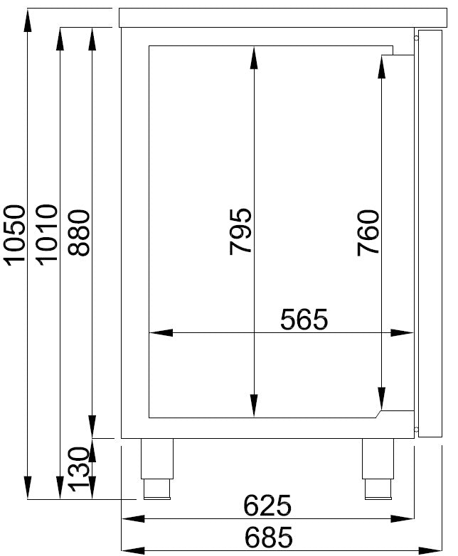CombiSteel BIERTHEKE 3 TÜREN 2R