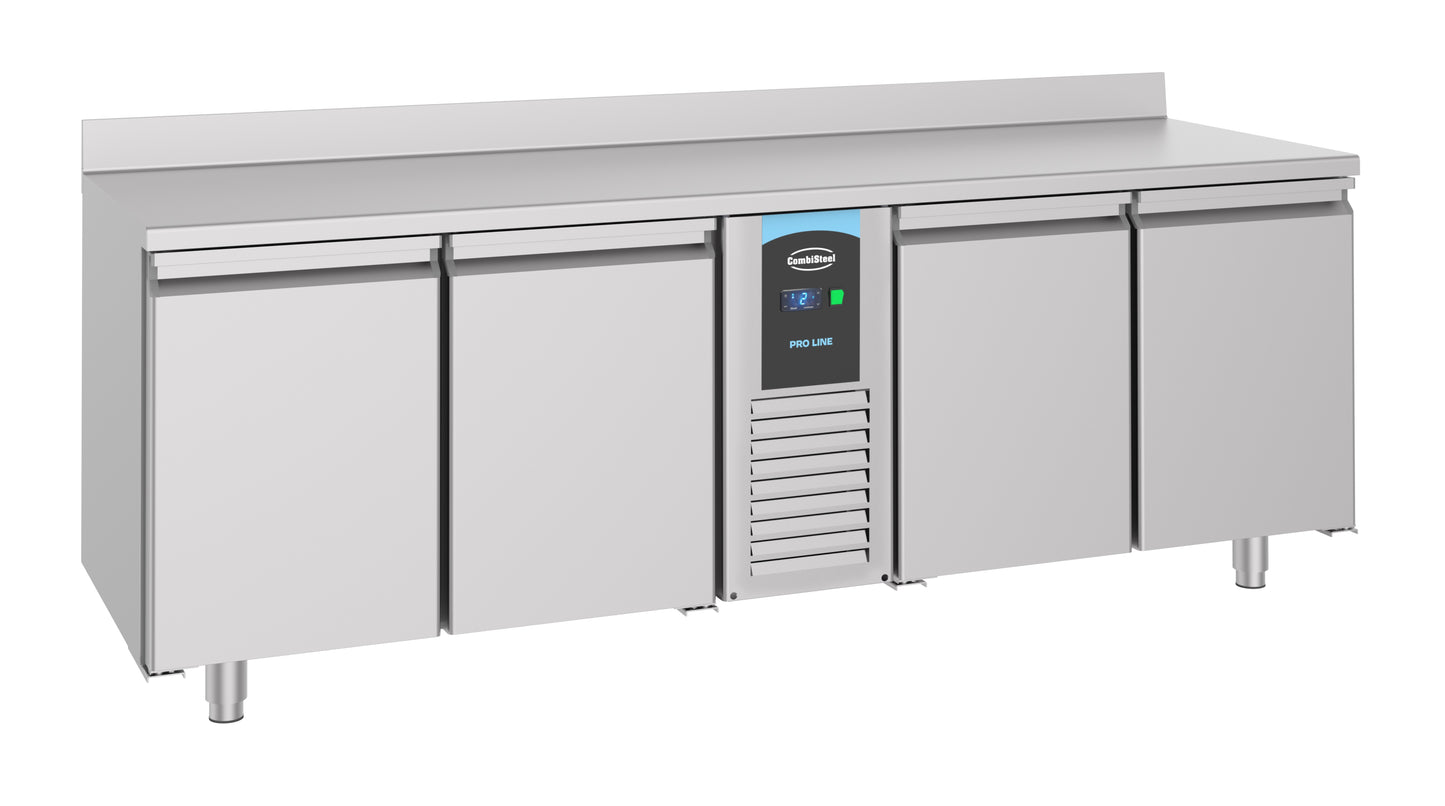 CombiSteel 700 KÜHLTISCH AUFKANTUNG 4 TÜREN MONOBLOCK ENERGY LINE