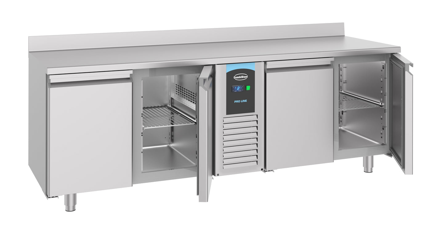 CombiSteel 700 KÜHLTISCH AUFKANTUNG 4 TÜREN MONOBLOCK ENERGY LINE