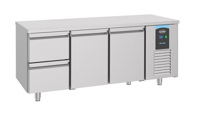 CombiSteel 700 KÜHLTISCH 2 TÜREN 2 SCHUBLADEN ENERGY LINE