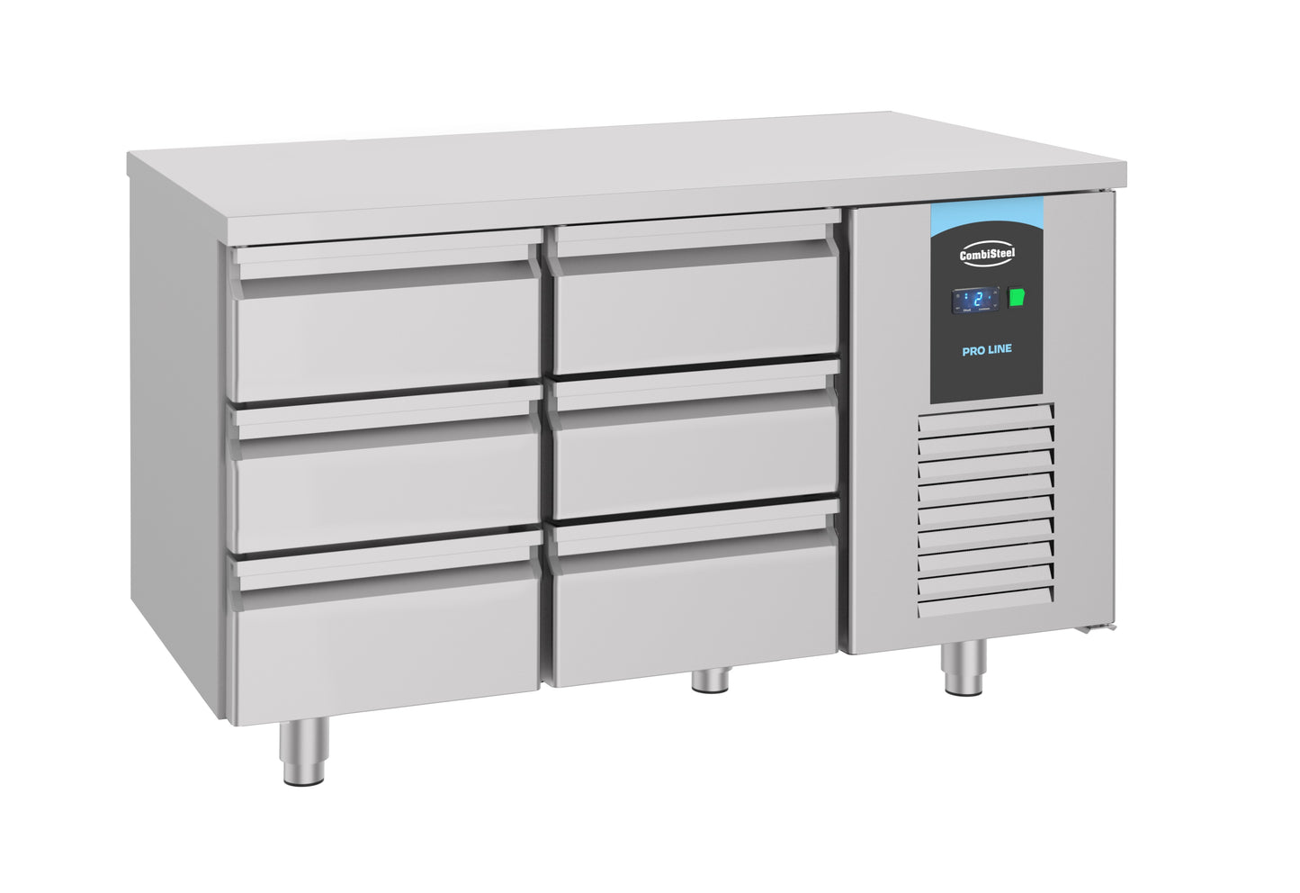 CombiSteel 700 KÜHLTISCH 6 SCHUBLADEN ENERGY LINE
