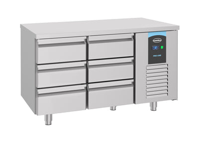 CombiSteel 700 KÜHLTISCH 6 SCHUBLADEN ENERGY LINE