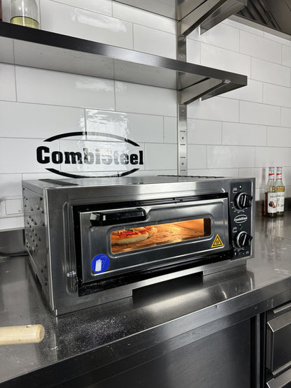 CombiSteel ELEK. PIZZAÖFEN ENKEL 1 X 1