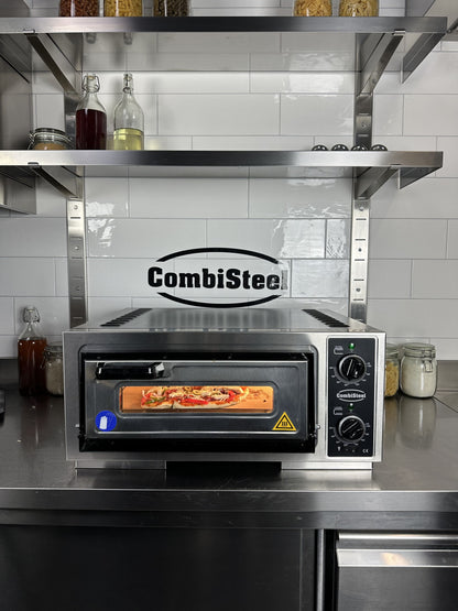 CombiSteel ELEK. PIZZAÖFEN ENKEL 1 X 1