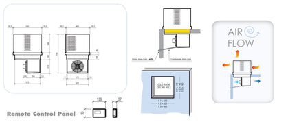 CombiSteel DECKENSTOPFER KÜHLAGGREGATE 8,2-14,1 M3