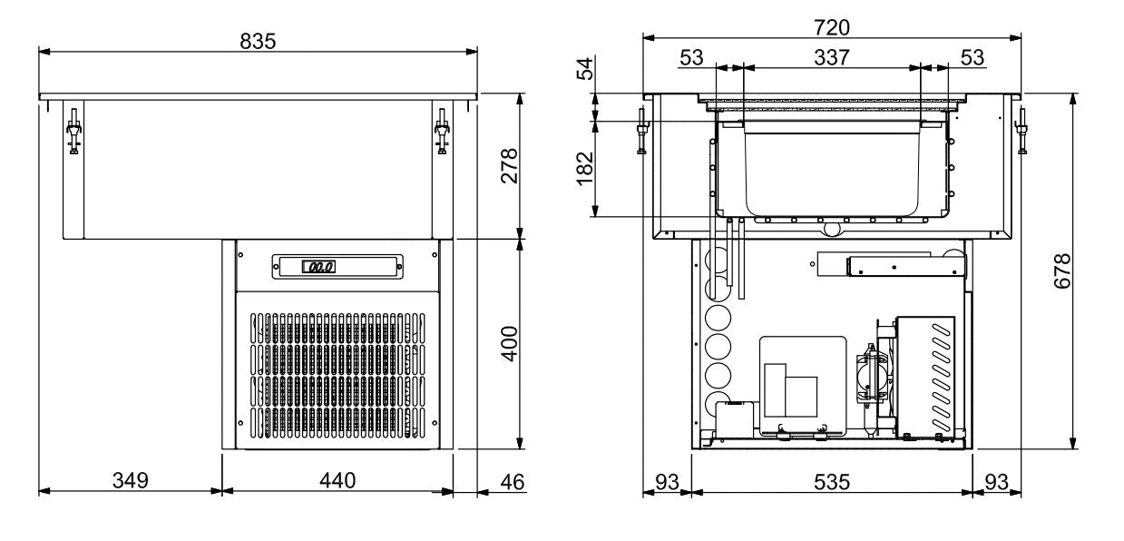 CombiSteel EINBAU EISBEHÄLTER