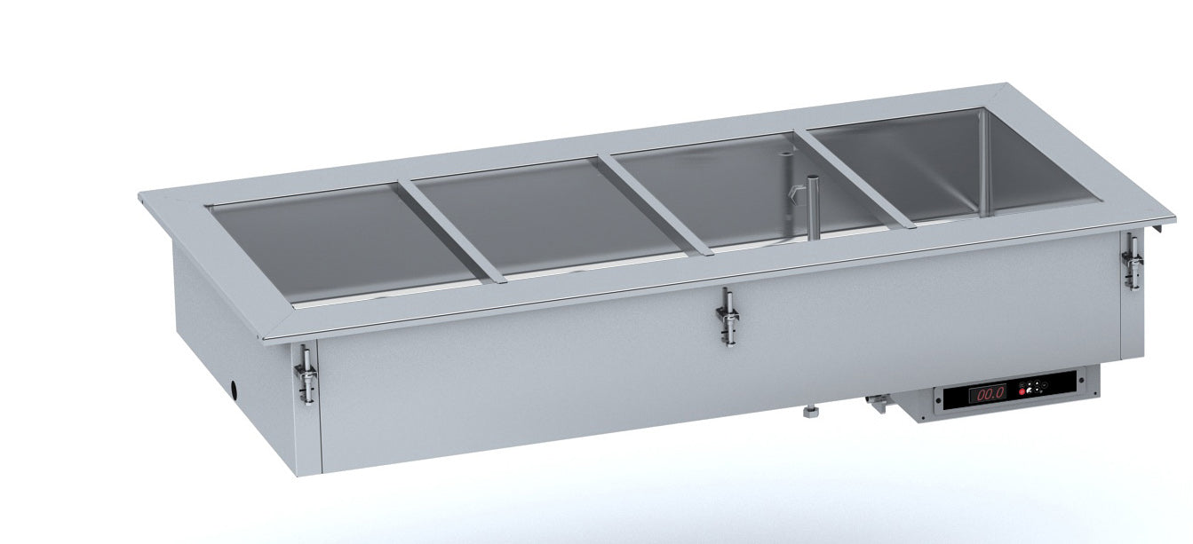 CombiSteel EINBAU BAIN-MARIE 4/1 - AUTOMATISCHE WASSERBEFÜLLUNG