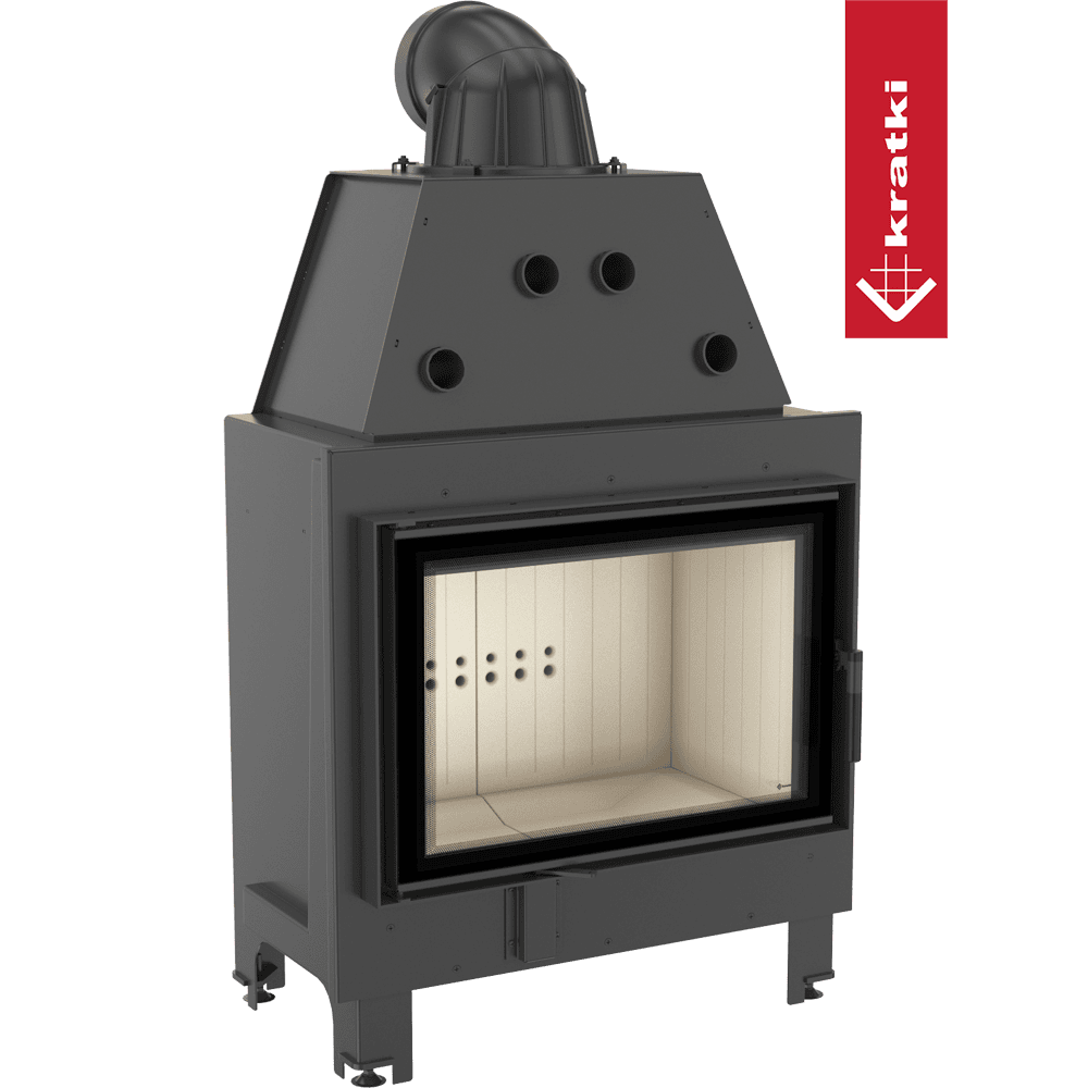 Kratki Kamineinsatz aus Stahl KRATKI MBO 15 kW Ø 200