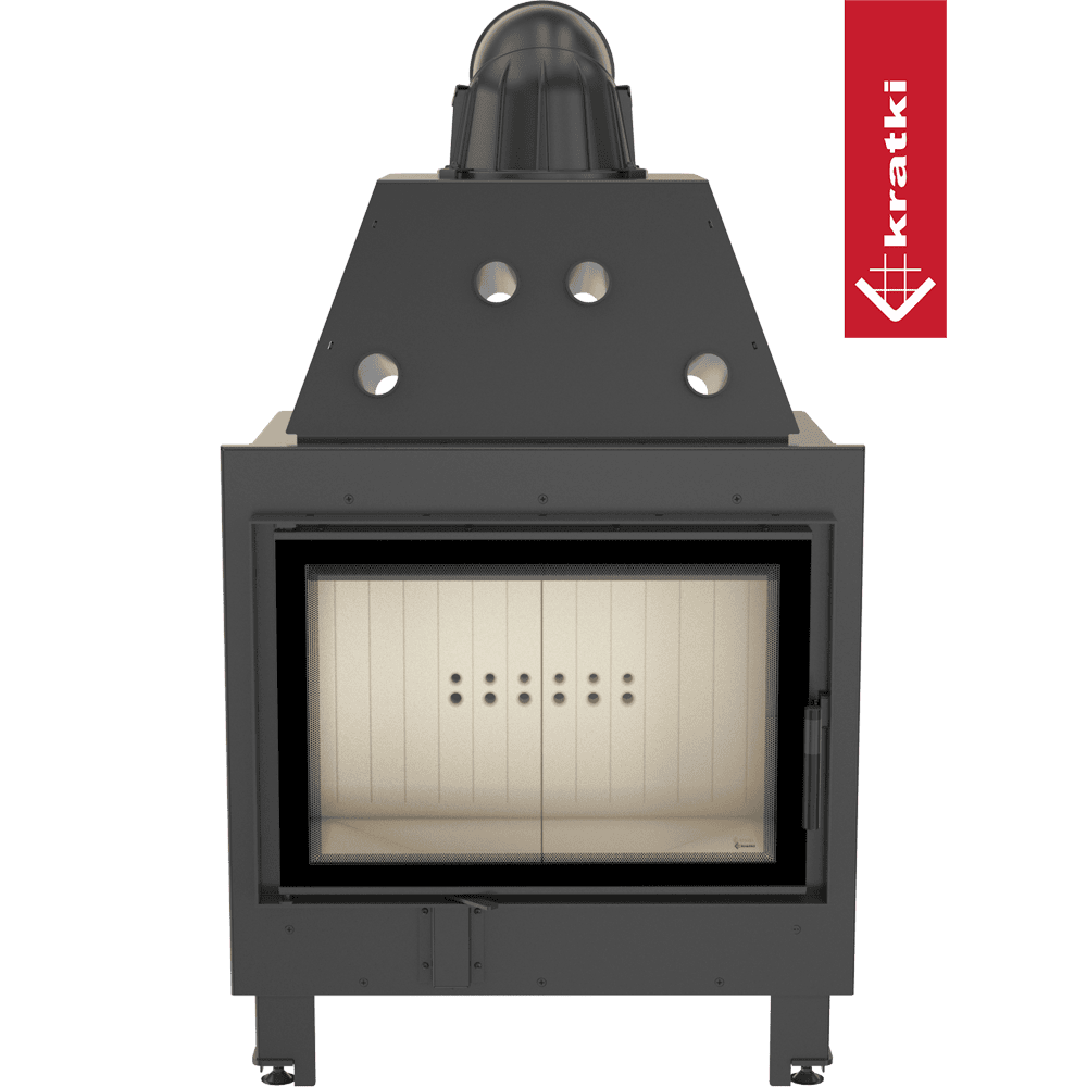 Kratki Kamineinsatz aus Stahl KRATKI MBO 15 kW Ø 200