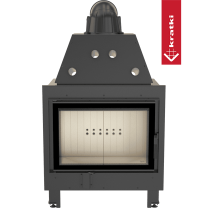 Kratki Kamineinsatz aus Stahl KRATKI MBO 15 kW Ø 200