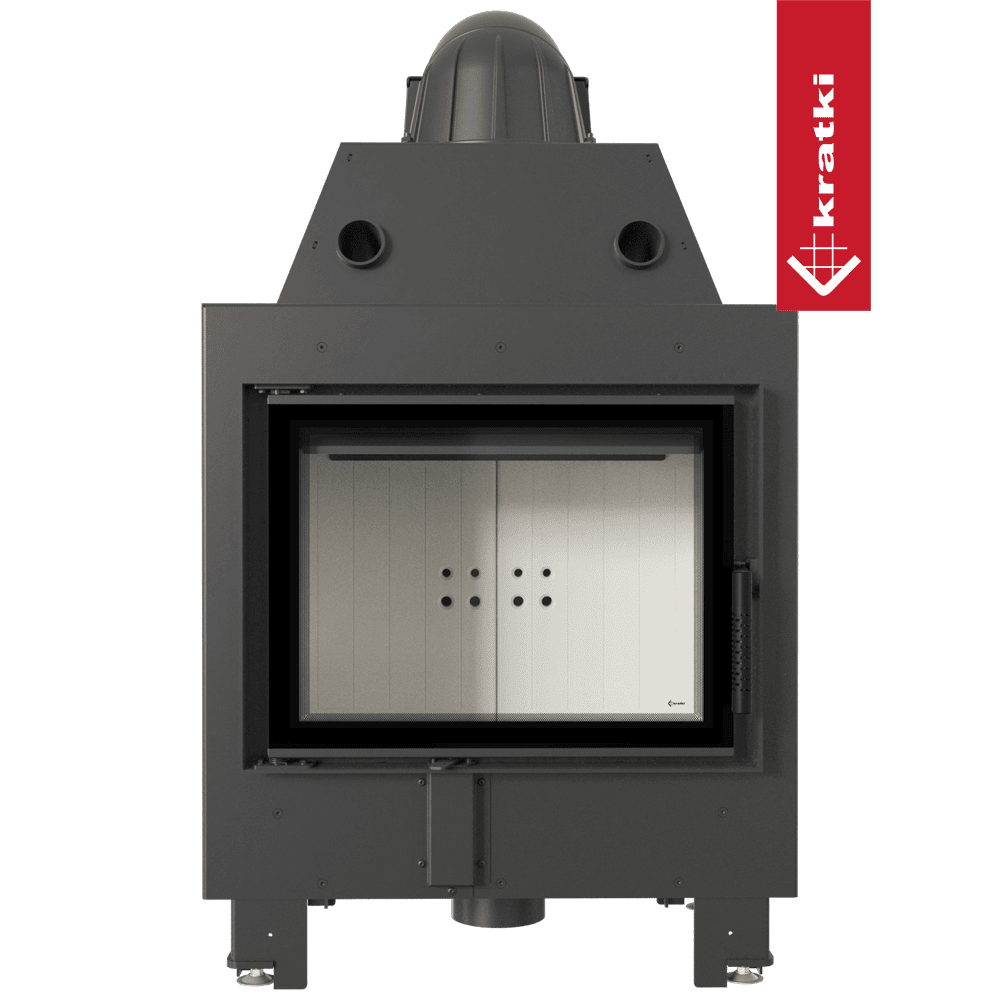 Kratki Kamineinsatz aus Stahl KRATKI MBM 10 kW Ø 200
