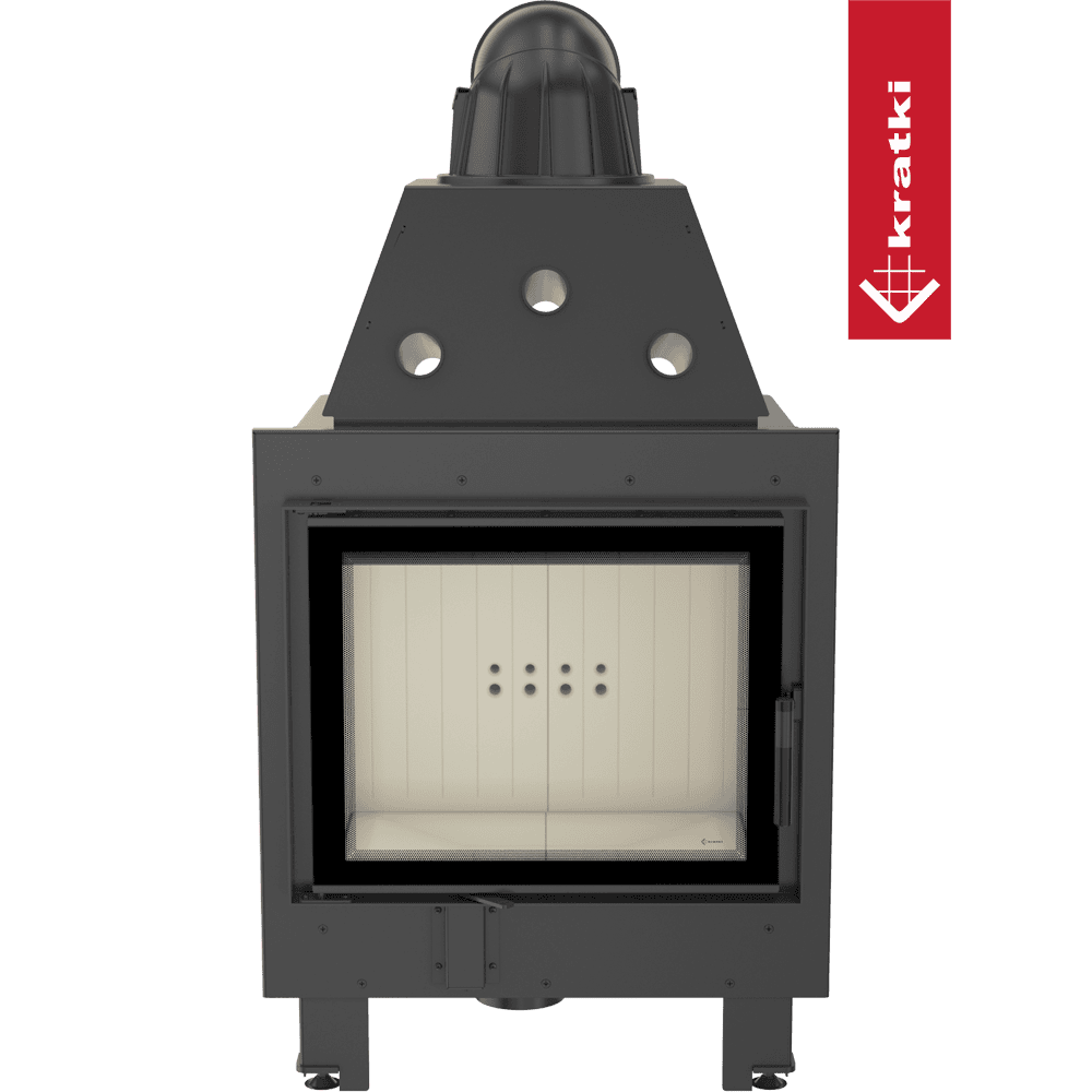 Kratki Kamineinsatz aus Stahl KRATKI MBZ 13 kW Ø 200