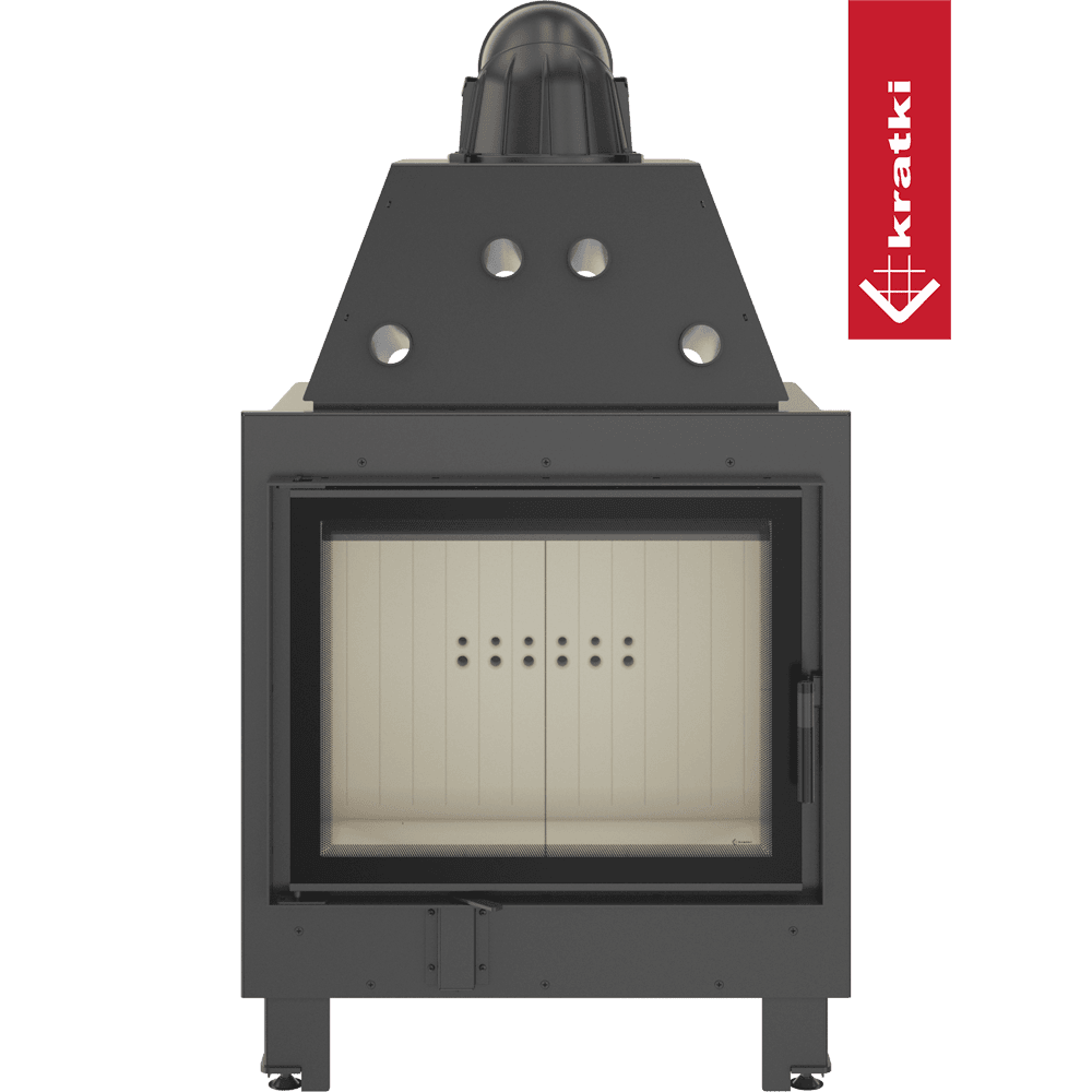 Kratki Kamineinsatz aus Stahl KRATKI MBA 17 kW Ø 200