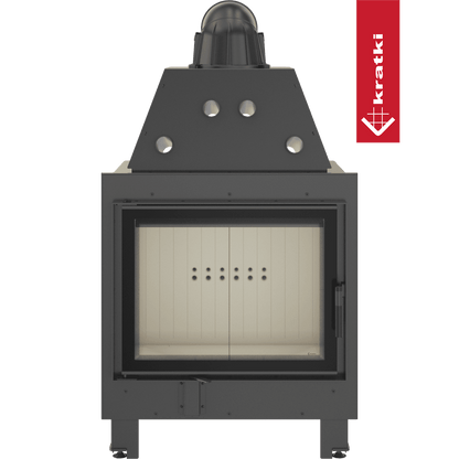 Kratki Kamineinsatz aus Stahl KRATKI MBA 17 kW Ø 200