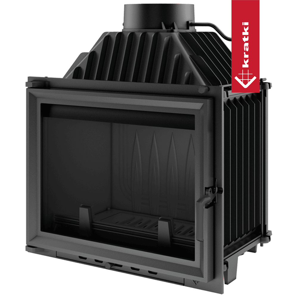 Kratki Kamineinsatz Gusseisen KRATKI MAJA 8 kW Ø 180