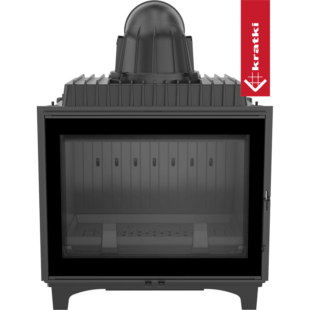Kratki Kamineinsatz Gusseisen KRATKI FRANEK 12 kW Ø 200