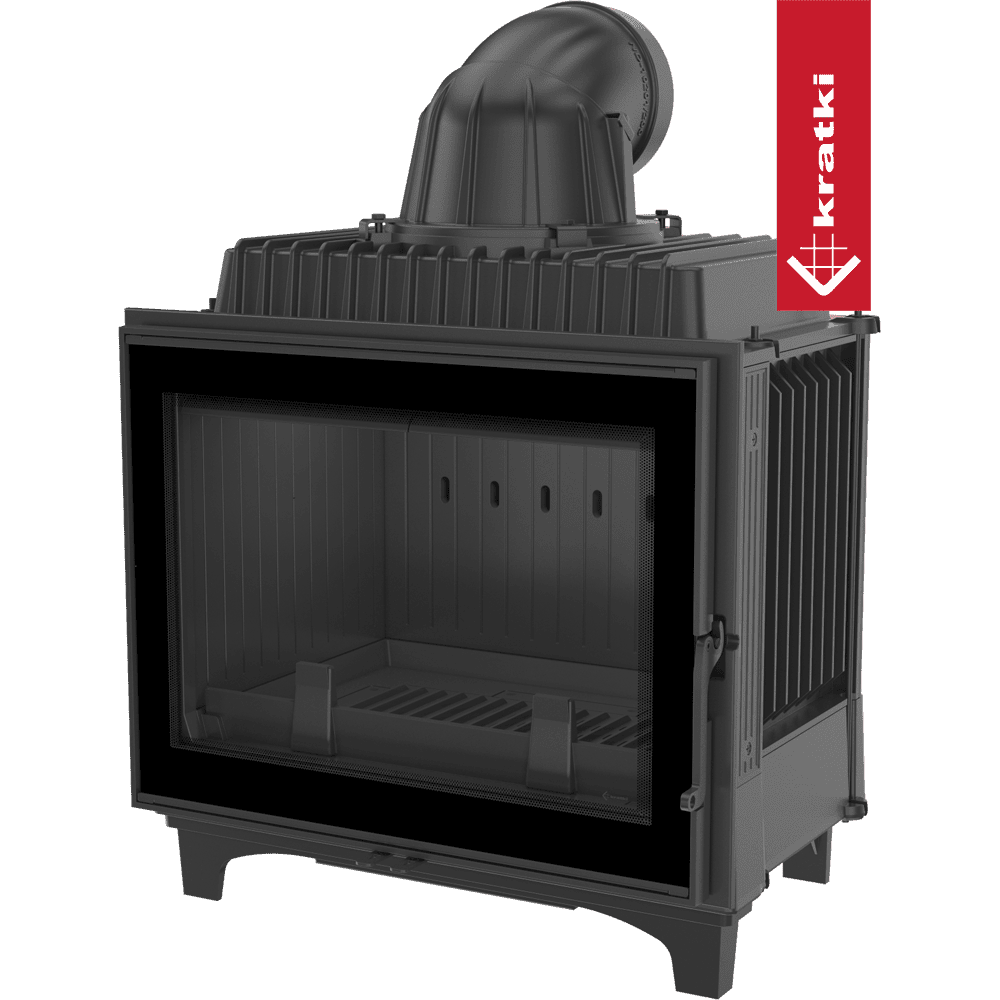 Kratki Kamineinsatz Gusseisen KRATKI FRANEK 12 kW Ø 200
