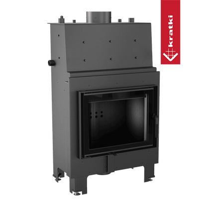 Kratki Wasserführender Kamineinsatz KRATKI MBM 12 kW Ø 180 schwarz Verkleidung