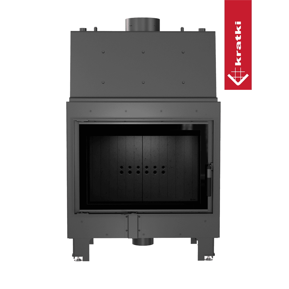Kratki Wasserführender Kamineinsatz KRATKI MBO 15 kW Ø 200 schwarz Verkleidung