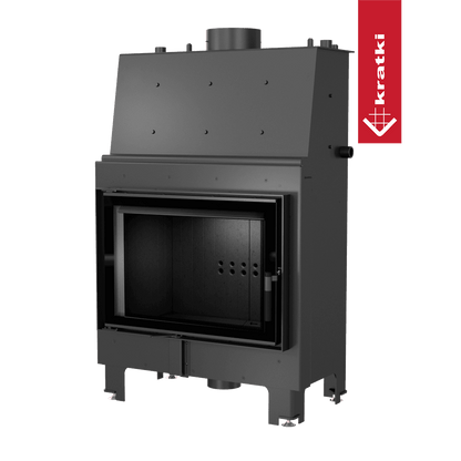 Kratki Wasserführender Kamineinsatz KRATKI MBO 15 kW Ø 200 schwarz Verkleidung