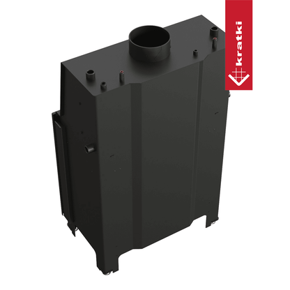 Kratki Wasserführender Kamineinsatz KRATKI MBO 15 kW Ø 200 schwarz Verkleidung